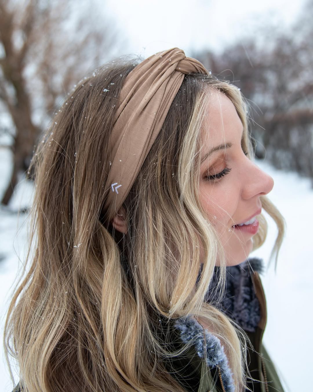 Headband loose waves