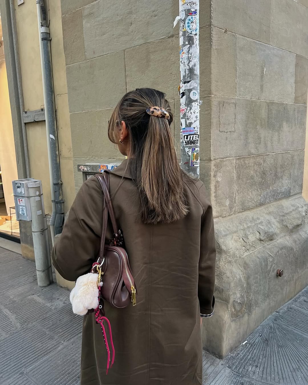 Barrette half up