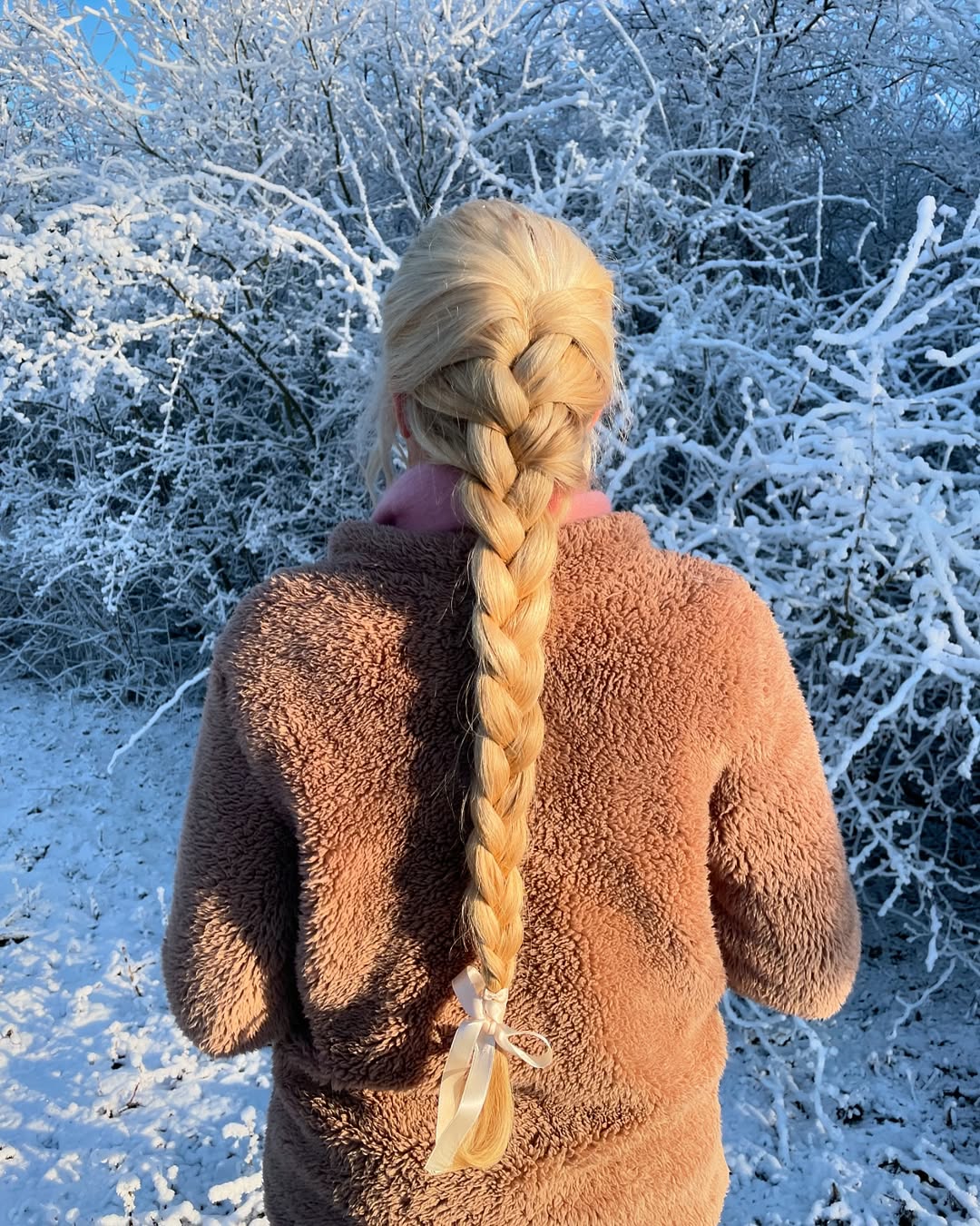Ribbon braid winter