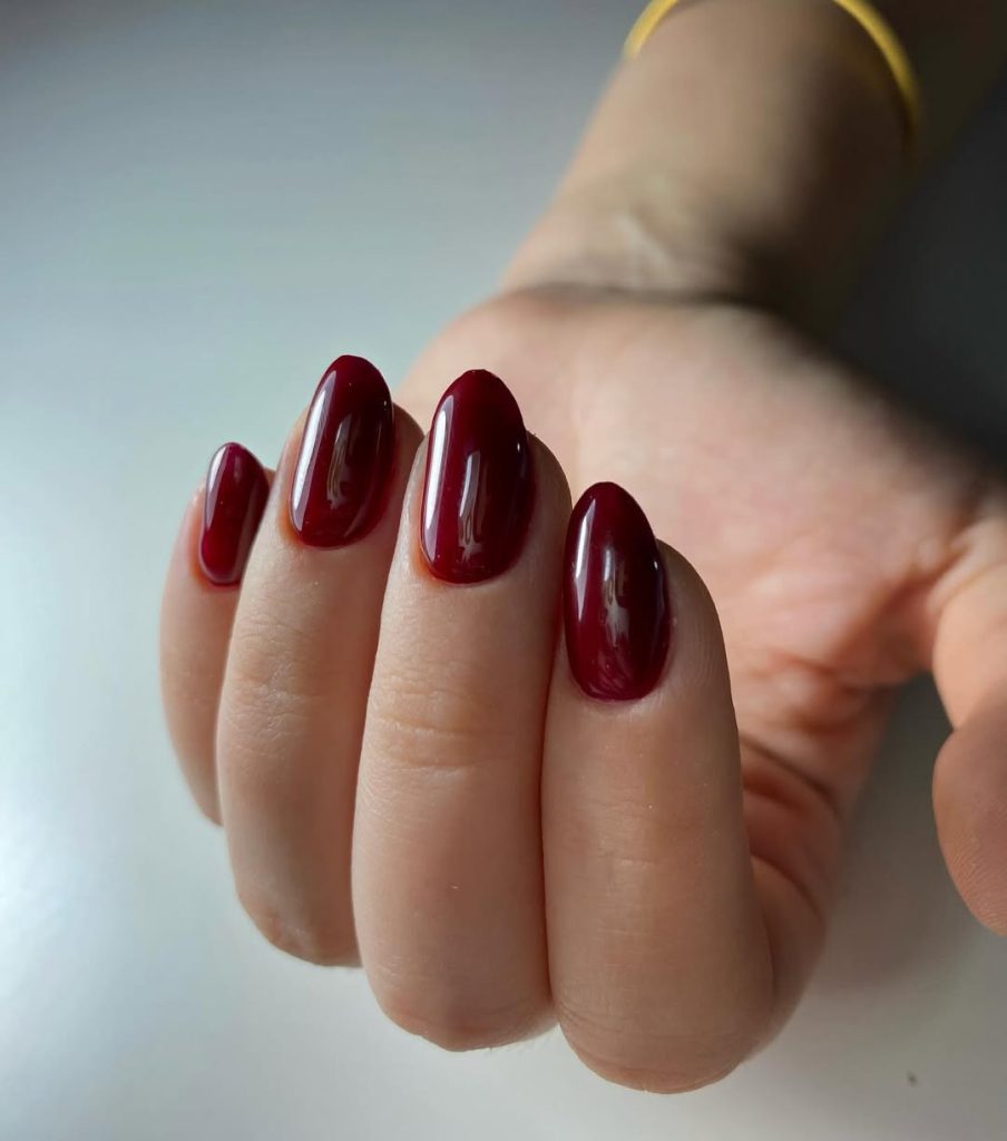 Dark Red Nail Ideas 2026: Burgundy, Wine & Elegant Nail Designs For ...