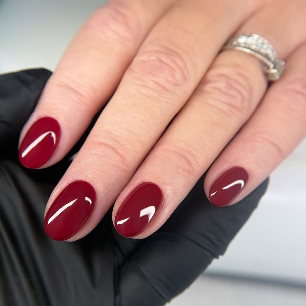 Dark Red Nail Ideas 2026: Burgundy, Wine & Elegant Nail Designs For ...