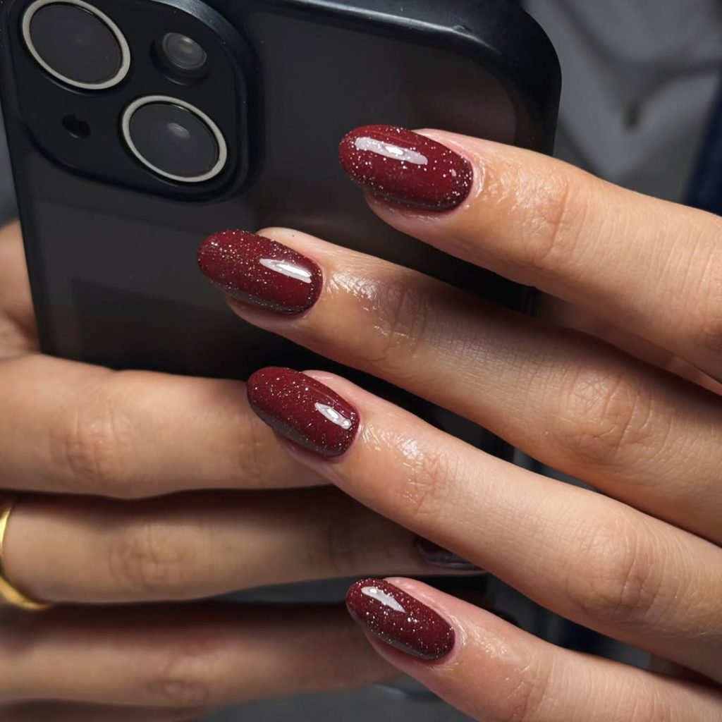 Dark Red Nail Ideas 2026: Burgundy, Wine & Elegant Nail Designs For ...